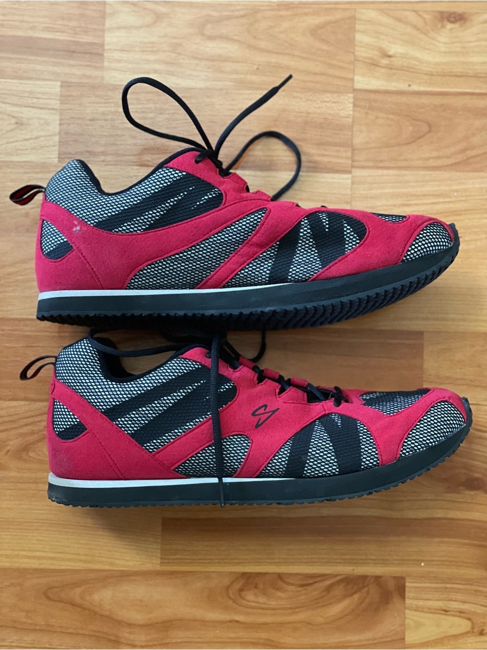 Reshod Pushover Red Walking Shoes Size M (12.5) W (14)